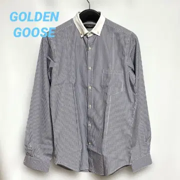 GOLDEN GOOSE 골든구스 스트라이프 패턴 셔츠