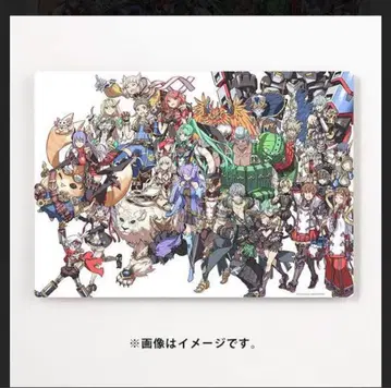 미개봉 제노블레이드 2 아크릴 아트 보드