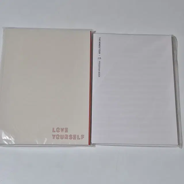 미개봉 프로그램북 윙즈투어 럽셀콘 일괄 방탄소년단