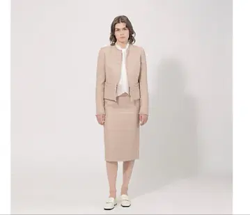 팬시 트위드 타이트 스커트 (M5S01301 핑크 EPOCA)