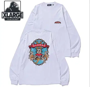 당일 발송 X-LARGE 개더 어라운드 더 사운드 롱T L