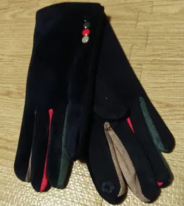 스웨이드풍 여성 장갑