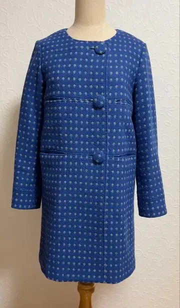 LUCA 루카 미들 기장 노카라 아우터 코트 울 코트 일본제