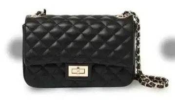 완판템! SHIPS 퀼팅 체인 숄더백 블랙