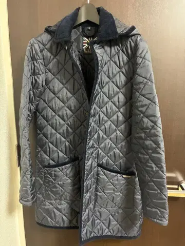 LAVENHAM 퀼팅 자켓 S 그레이