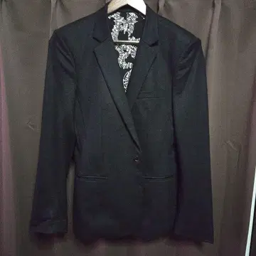 NUMBER (N)INE 테일러드 자켓/4/울/BLK/안감 음표 패턴