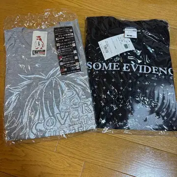 에반게리온 T셔츠 2장 (L 사이즈)