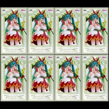 하츠네 미쿠 Wonderland 피규어 엄지공주 8개 세트