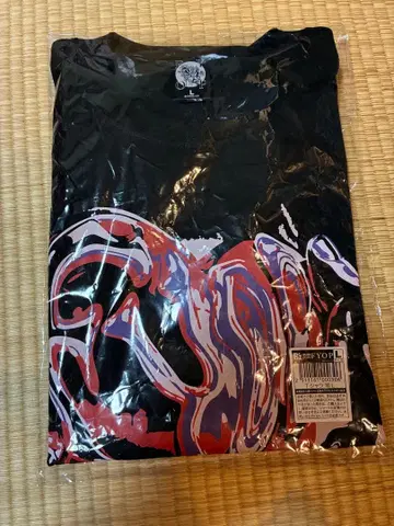 B'z 티셔츠 블랙 L 사이즈 B'z LIVE-GYM 2025 FYOP