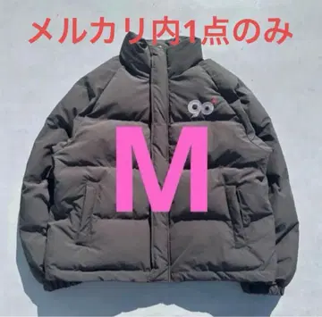 90 로고 리치 퍼퍼 재킷 사이즈 M