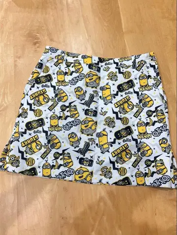 a x minions 미니언 패턴 스커트 중고