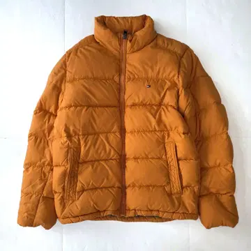 타미힐피거 다운 자켓 오렌지 L 사이즈