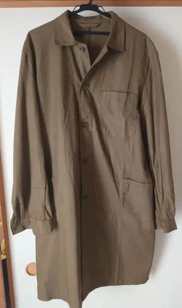 밀리터리/체코군/샵코트/얇은 소재 코트