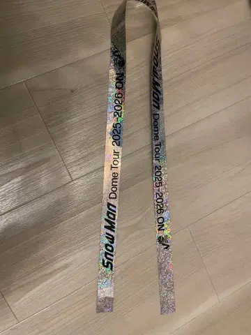 Snow Man ON 돔 투어 은색 테이프