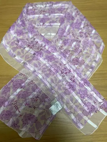 NINA RICCI 니나리치 꽃무늬 스톨 여성용 스카프 실크