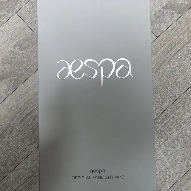 에스파 공식 팬라이트 응원봉 ver.2 네고가능