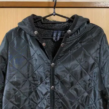 THE SMOCK SHOP 퀼팅 블루종 블랙 컬러 M 사이즈