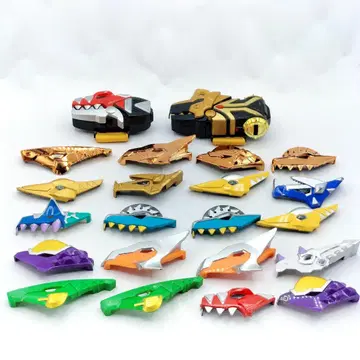 당시물 폭룡전대 아바렌쟈 다이노브레스 다이노커맨더 플레이트 세트