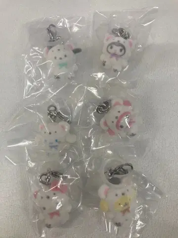 산리오 포근포근 스노우 표시 액세서리 컴프 전 6종 메루카리 택배 발송