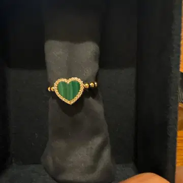 apm 모나코 하트 맬러카이트 반지