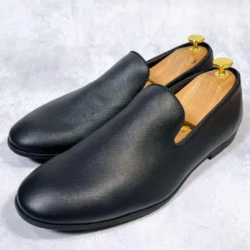 미사용급 [ 자라 ] 베네치안 로퍼 (42) 슬립온 블랙