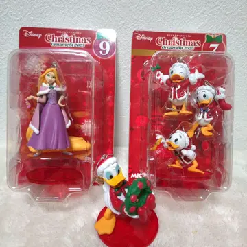 디즈니 크리스마스 오너먼트 복권 3종 세트