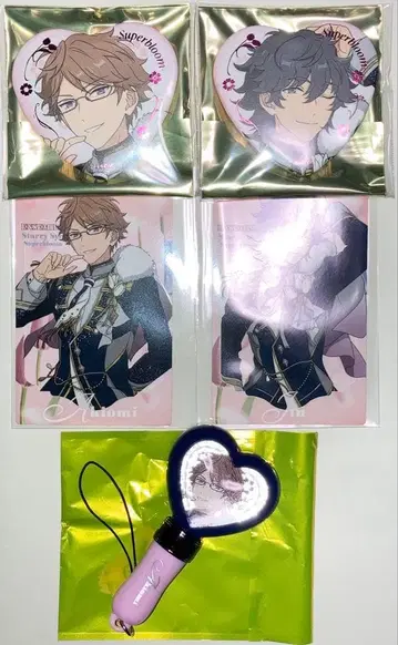 앙스타 스타포니 하트 캔뱃지, 카드, 참 진, 아키오미