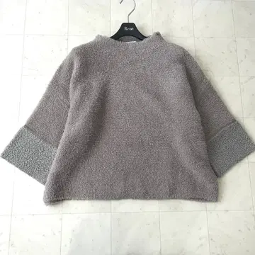 새상품급 파비아나 필리피 보아 니트 모니레 와이드 슬리브 S