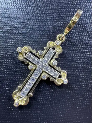 로리 로드킨 고딕 스몰 바티칸 크로스 펜던트 SV/18K