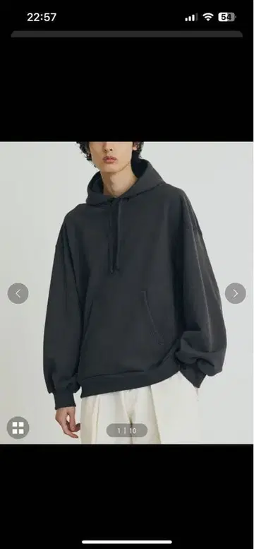 PUBLIC TOKYO 극 후드티