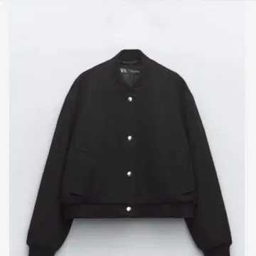 ZARA 소프트 봄버 자켓 블랙 M