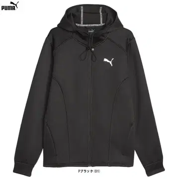 [ 미사용 새상품 ] PUMA 풀 집업 후드 부착 자켓