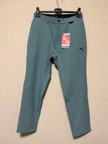 [택 포함 미사용 새상품] PUMA 골프 팬츠 블루 속기모