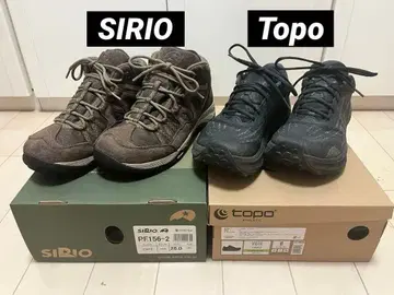SIRIO PF156-2 & TOPO VISTA 등산화