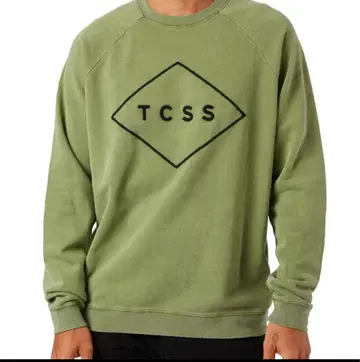 TCSS 올리브 그린 크루넥 맨투맨