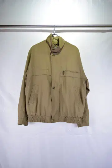 구제 폴리코튼 디자인 자켓 빈티지 80s 90s