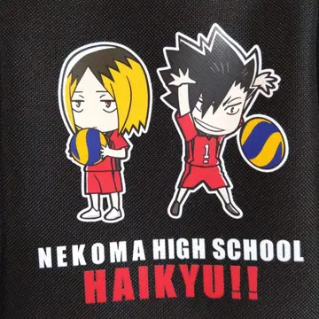 하이큐 클리어 숄더 백 네코마 고교 코즈메 켄마 쿠로오 테츠로