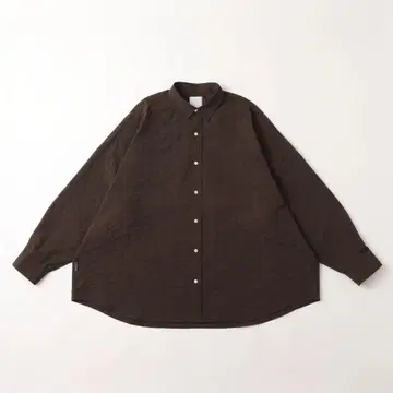 S.F.C SFC NYLON STITCHEDSHIRTS D BROWN L