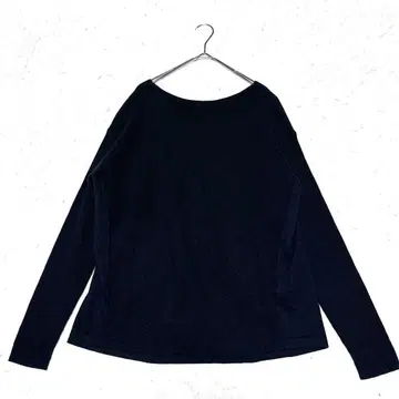 [ 정가 16,500엔 ] 23구 코튼 울 니트 루즈 실루엣