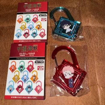 극장판 주술회전 시부야 사변 사멸 회유 아크릴 카라비너 컬렉션 2개 세트