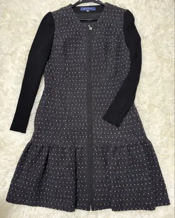 엠즈 그레이시 도트 울 원피스 40