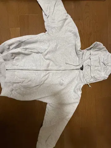 BACKSIDE SLANTED OG ZIPHOODED SWEATSHIRT