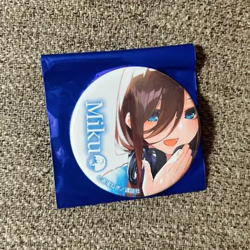 5등분의 신부 Anisugar 도넛 Vol.3 캔뱃지 나카노 미쿠