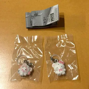 산리오 메지루시 액세서리 키티 마이멜로디 세트