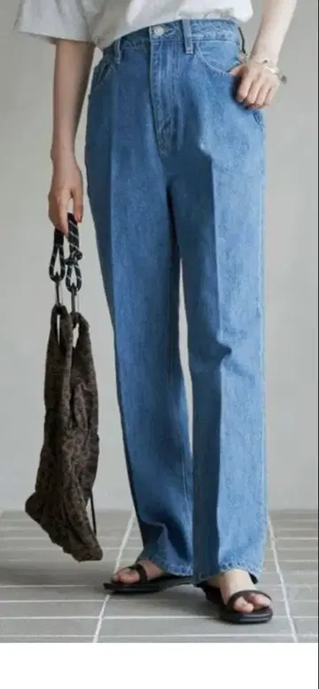coen 데님 플레어 팬츠 M