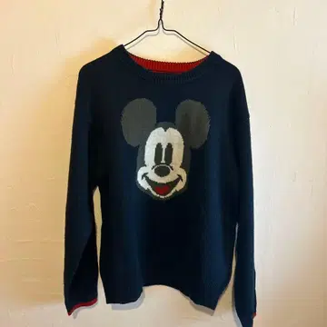 도쿄 디즈니 리조트 미키마우스 니트 S