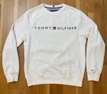TOMMY HILFIGER 화이트 맨투맨 M