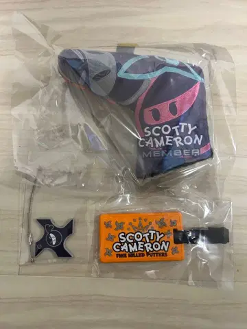 SCOTTY CAMERON 2025 MEMBER 퍼터 커버 세트
