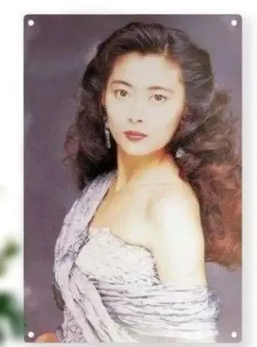 나카야마 미호 양철 간판 2