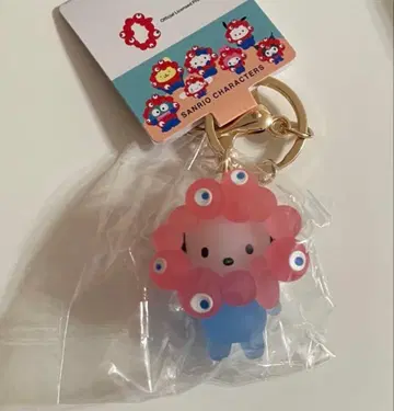 새상품 포차코 산리오 미야쿠미야쿠 클리어 컬러 마스코트 간사이 만박